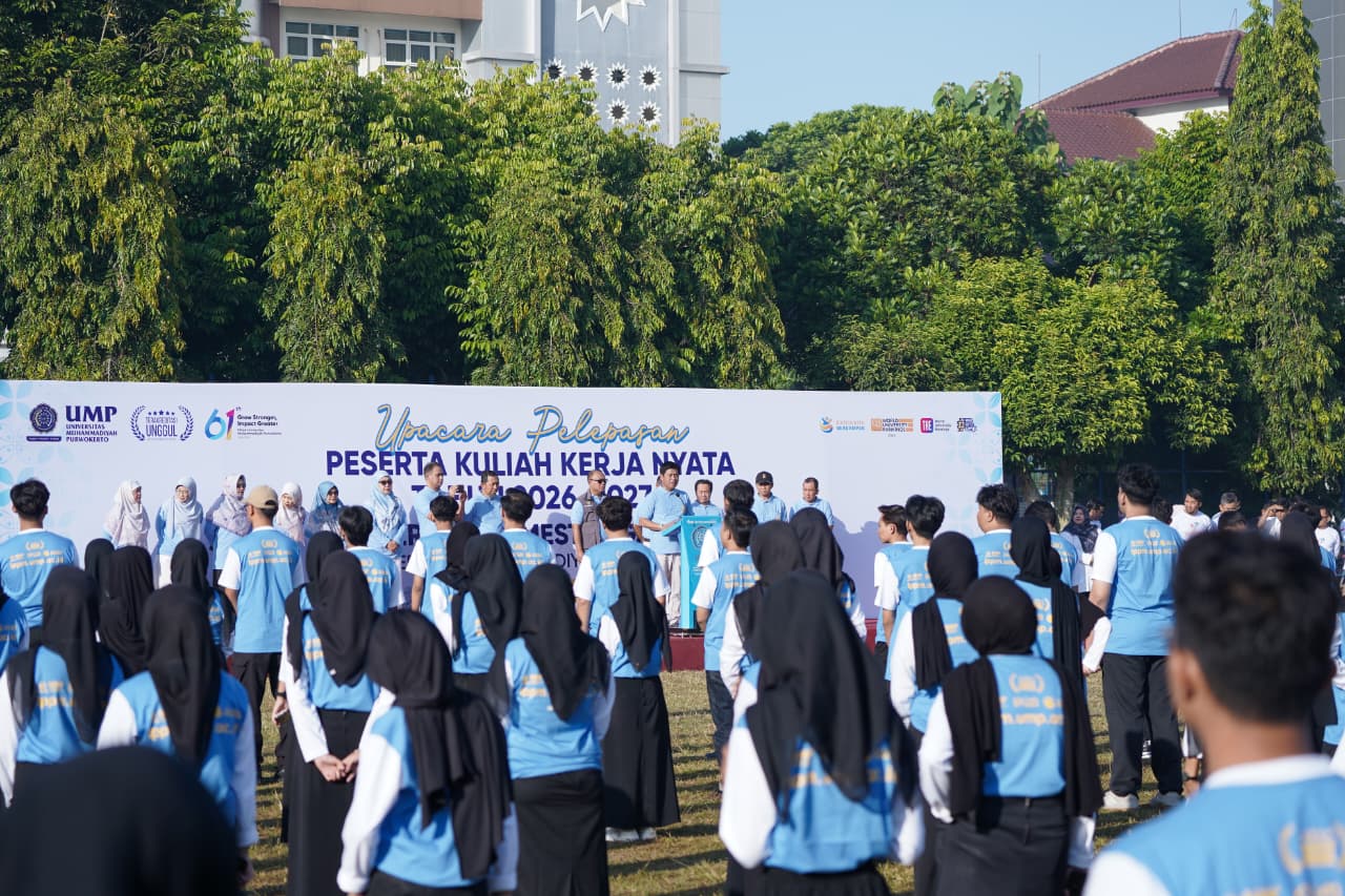 Ribuan Mahasiswa KKN UMP Siap Wujudkan Asta Cita Presiden RI